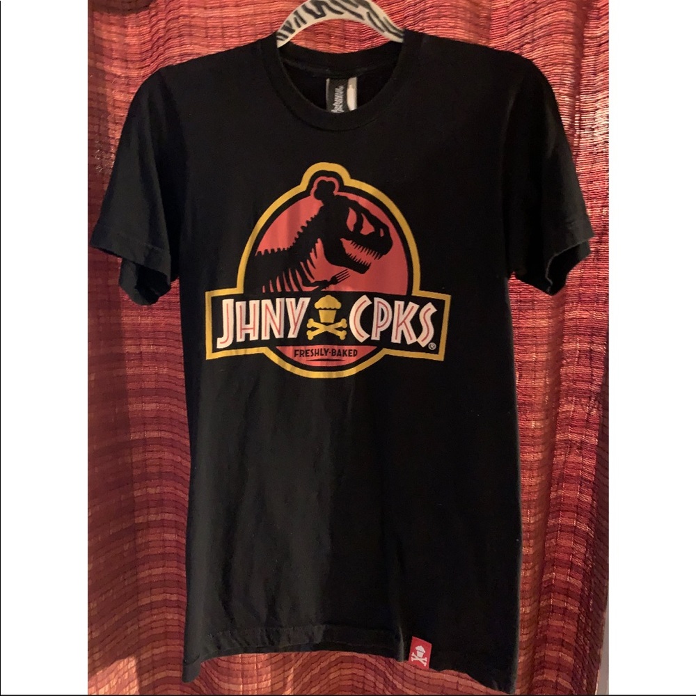 Rare, original Johnny Cupcakes Jurassic Park T